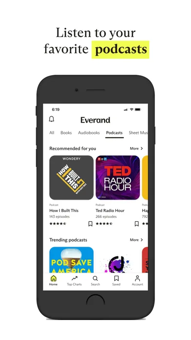Everand: audiolibros y libros screenshot 5