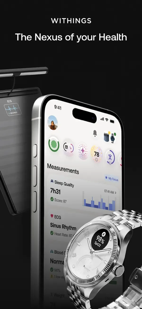 Withings Health Mate screenshot 1