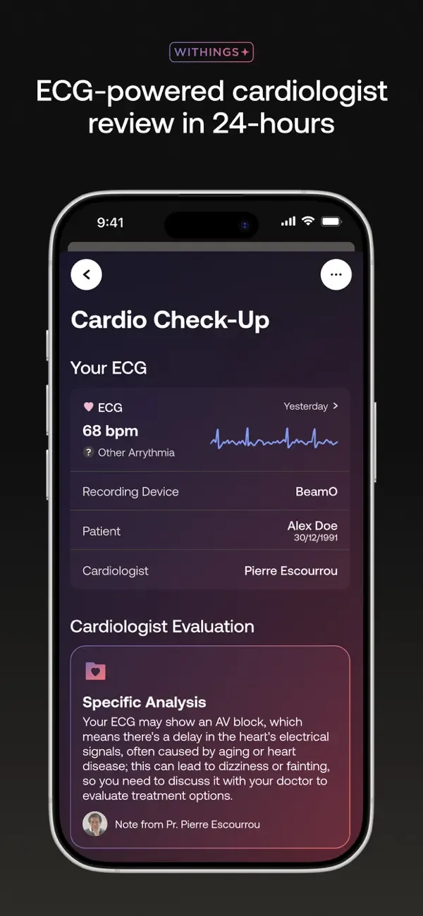 Withings Health Mate screenshot 5