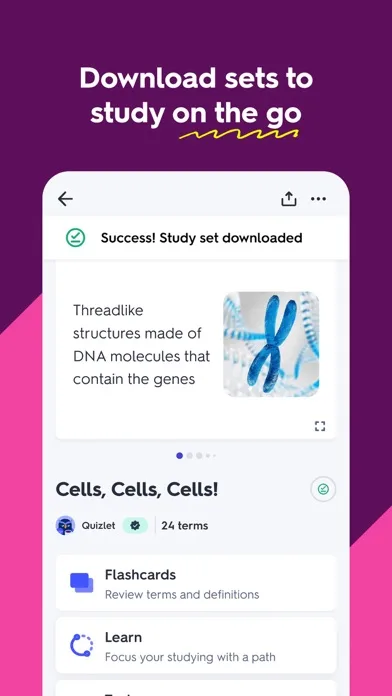 Quizlet: навчання за картками screenshot 5