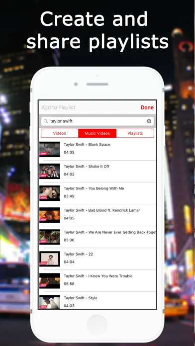 Music TV -Jugador para YouTube screenshot 4