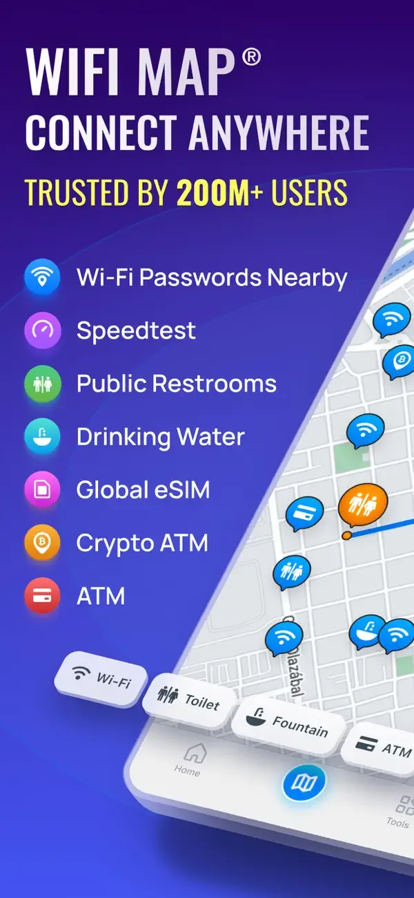 WiFi Map: Паролі Wi-Fi + eSIM screenshot 1