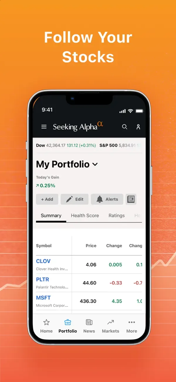 Seeking Alpha: News & Analysis screenshot 1