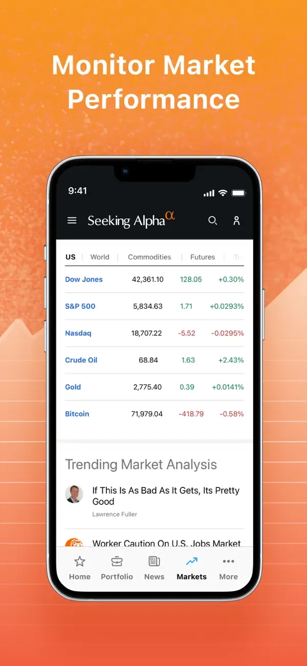 Seeking Alpha: News & Analysis screenshot 4