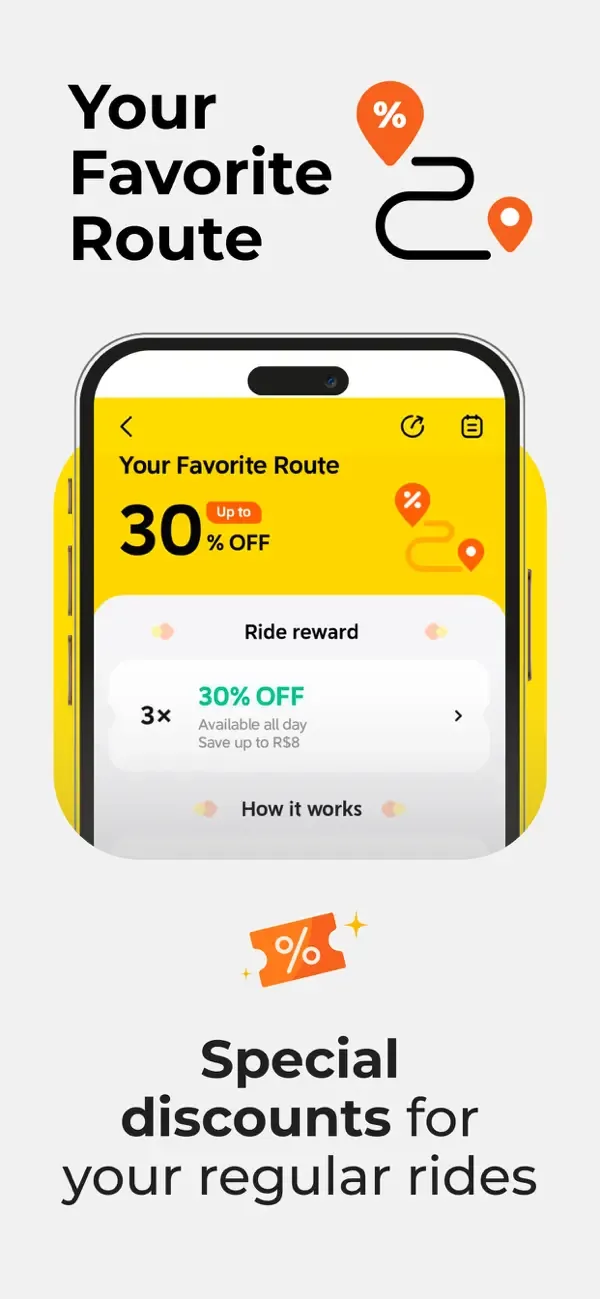 99: Corridas, Food, Pay screenshot 2