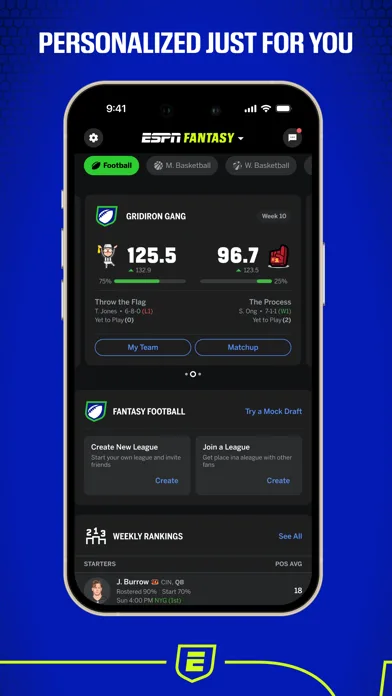 ESPN Fantasy Sports & More screenshot 3
