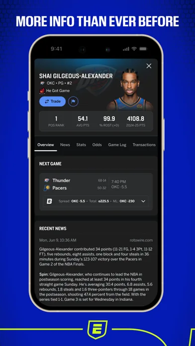 ESPN Fantasy Sports & More screenshot 5