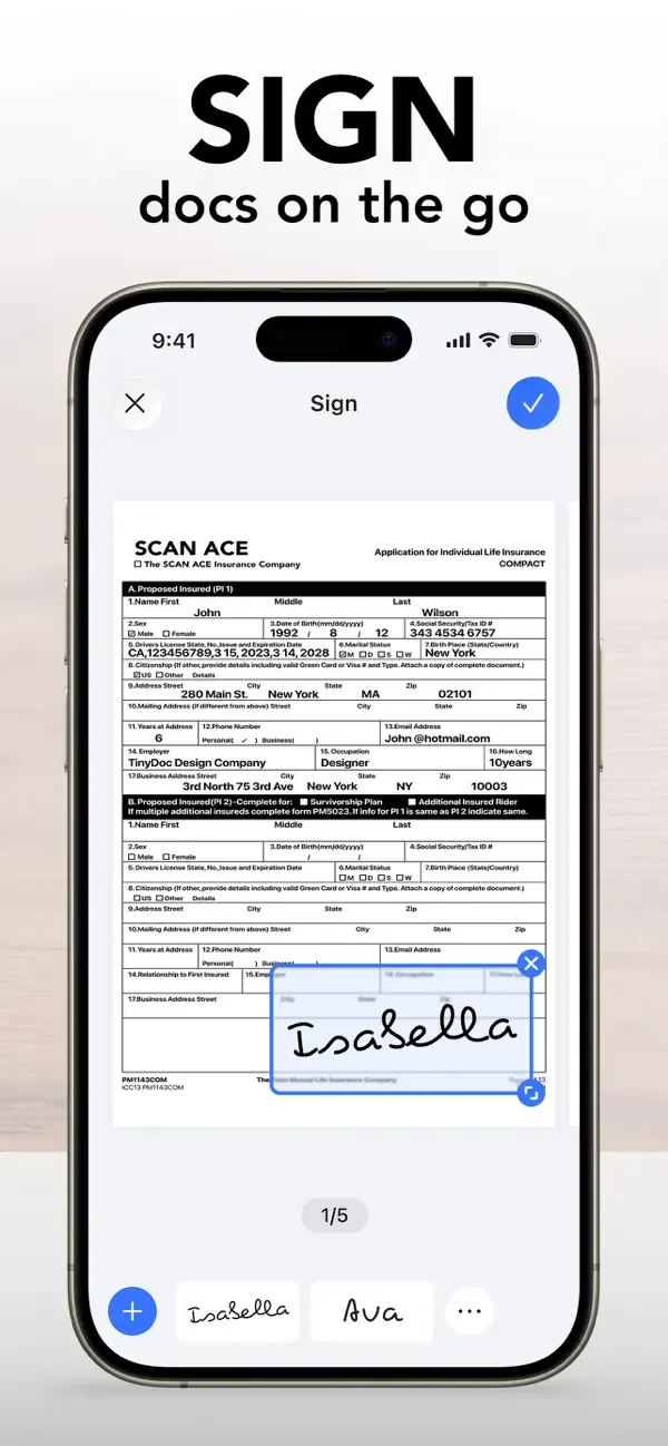 SCAN ACE · Escáner de PDF screenshot 5