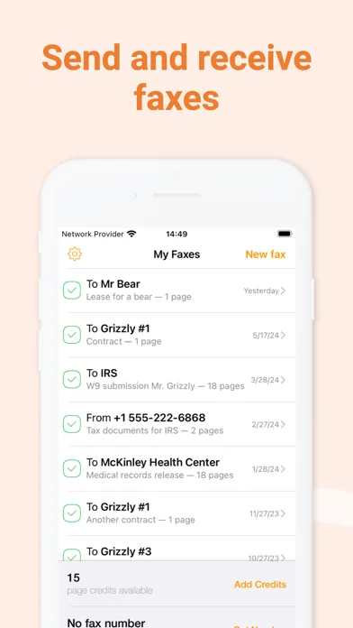 Genius Fax - Faxing app screenshot 3