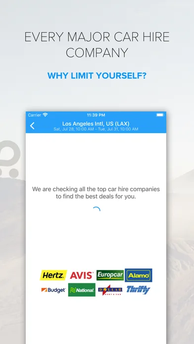 Rentalcars.com screenshot 5