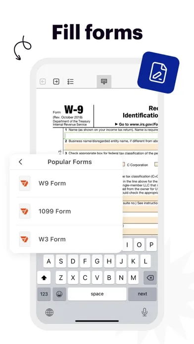 pdfFiller: editor de PDF y doc screenshot 2