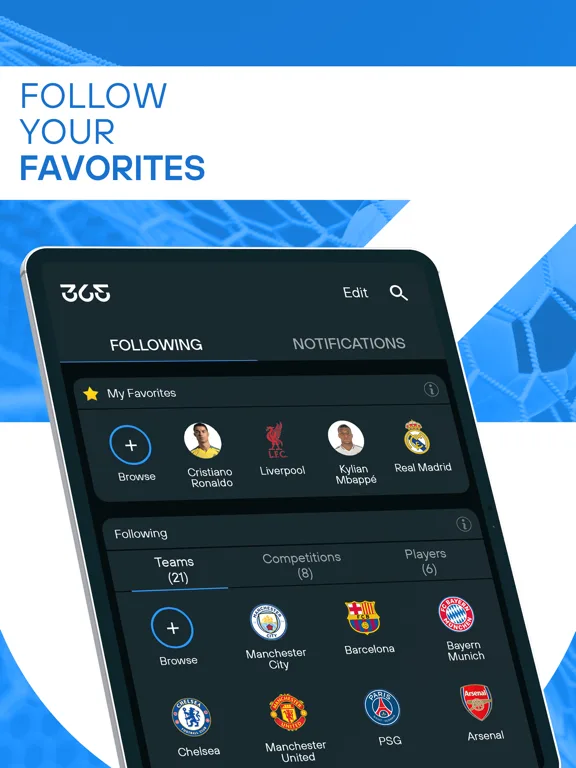 365Scores - Resultados en vivo screenshot 1