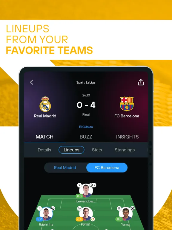 365Scores - Resultados en vivo screenshot 3