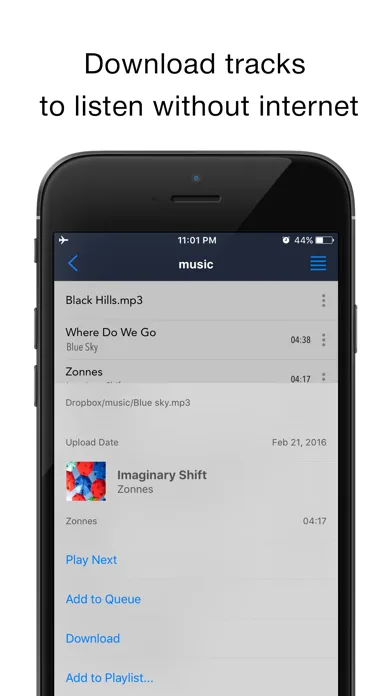 CloudBeats: Cloud Music Player screenshot 4