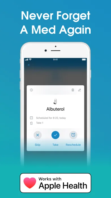 напоминания и трекер таблеток screenshot 1