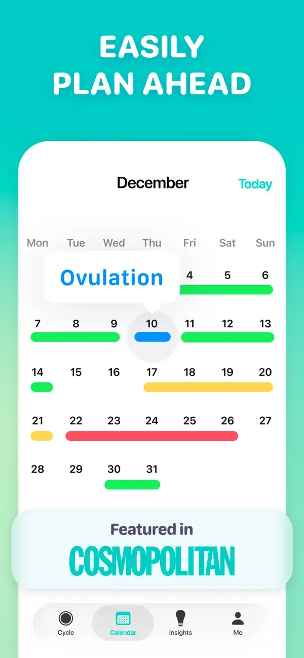 Calendario Menstrual - Cycles screenshot 2