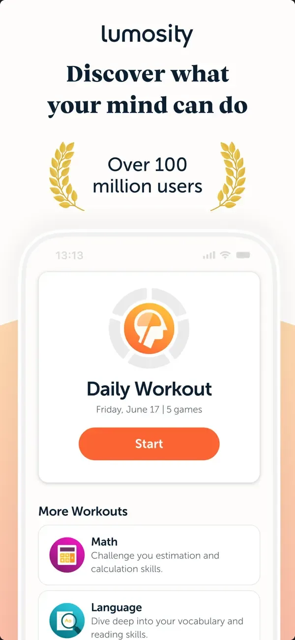 Lumosity - Entrenador Cerebral screenshot 1