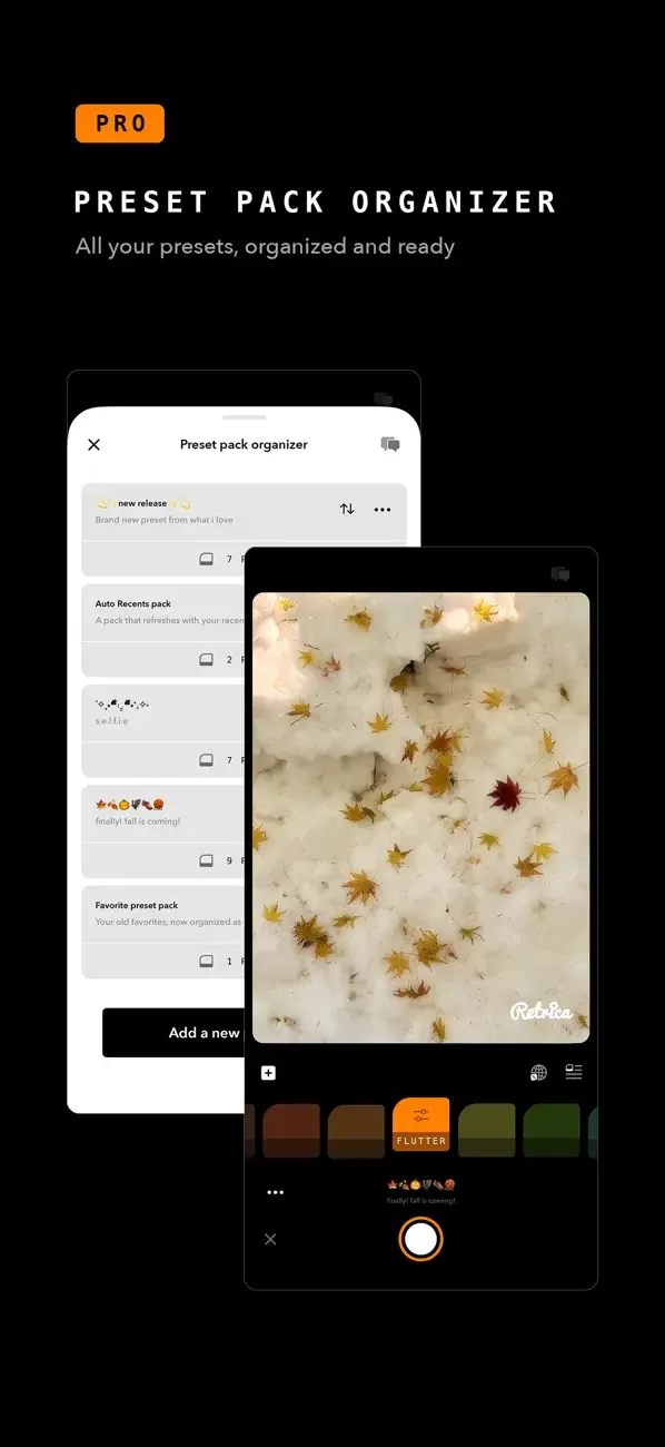 Retrica: Винтажная камера screenshot 1