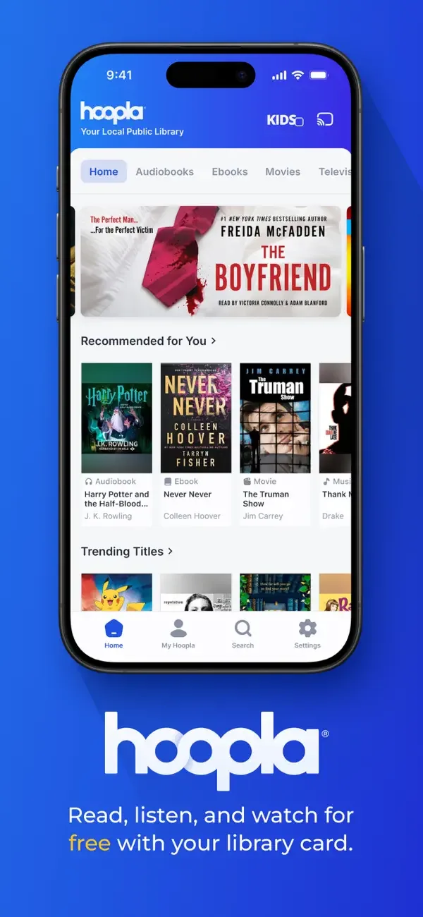 Hoopla Digital: Library App screenshot 1