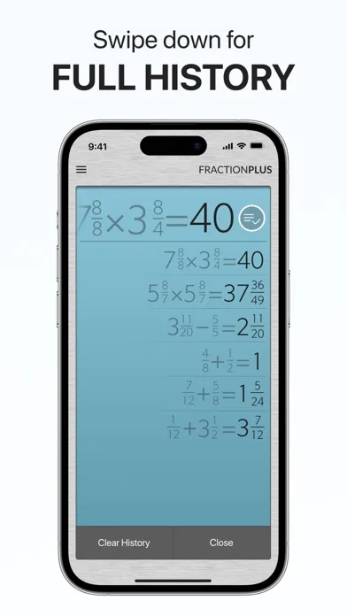 Калькулятор Дробей Плюс #1 screenshot 3