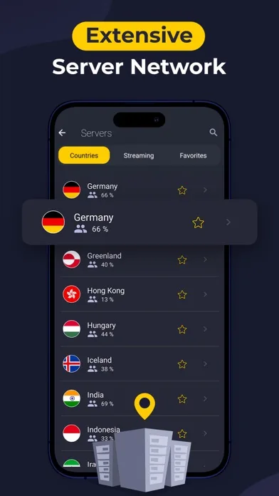 CyberGhost быстрый ВПН прокси screenshot 3