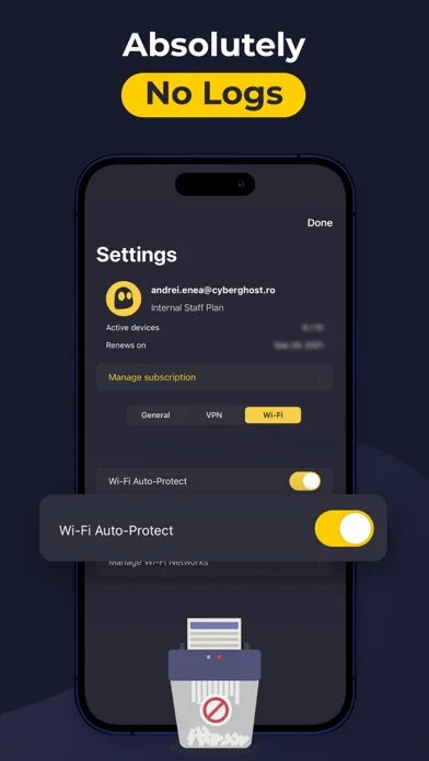 CyberGhost быстрый ВПН прокси screenshot 4