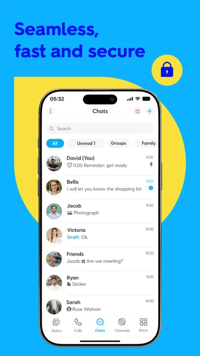 BIP Messenger screenshot 1