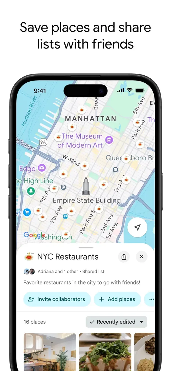 Google Карты screenshot 4