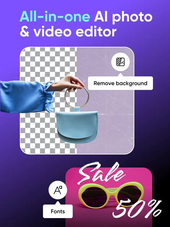 Picsart IA: Editor de Fotos AI screenshot 1