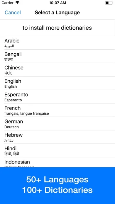 Diccionario - Dict Box screenshot 1