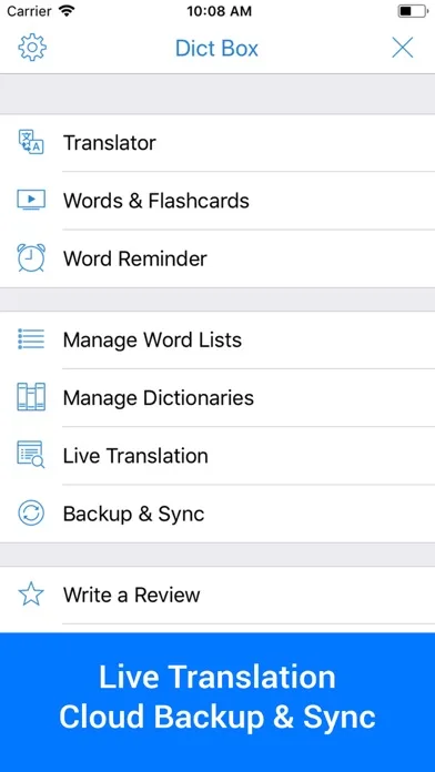 Diccionario - Dict Box screenshot 5