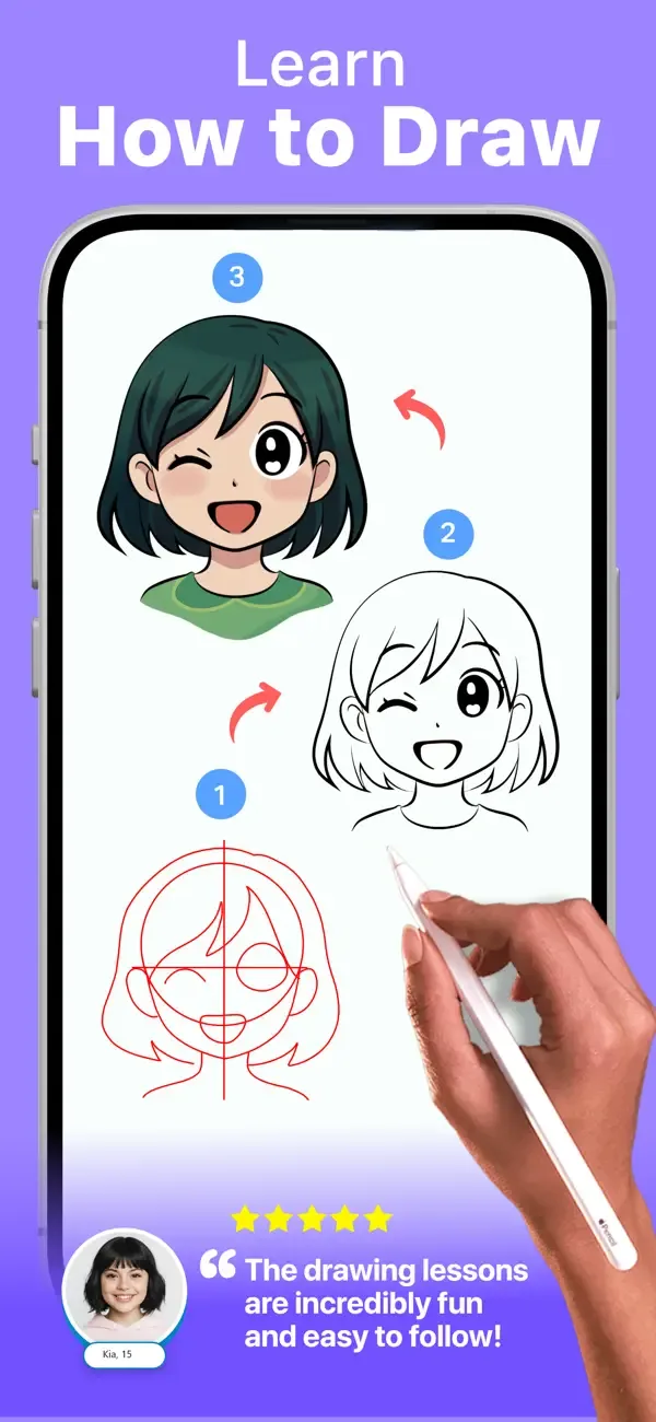 Dibujar Desk: Dibujo Arte App screenshot 1