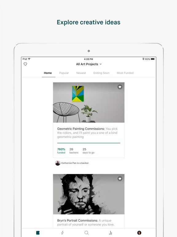 Kickstarter screenshot 5