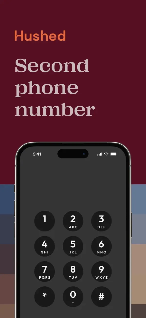 Hushed - 2nd Phone Number Line screenshot 1