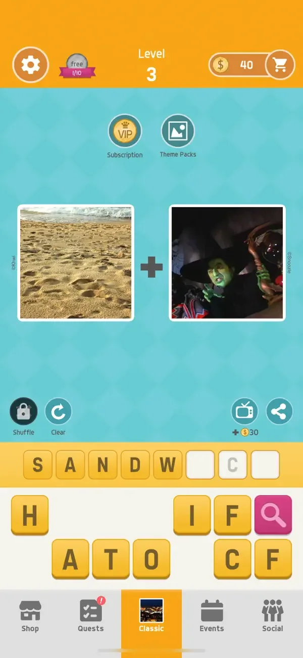 Pictoword: Словарные викторины screenshot 1