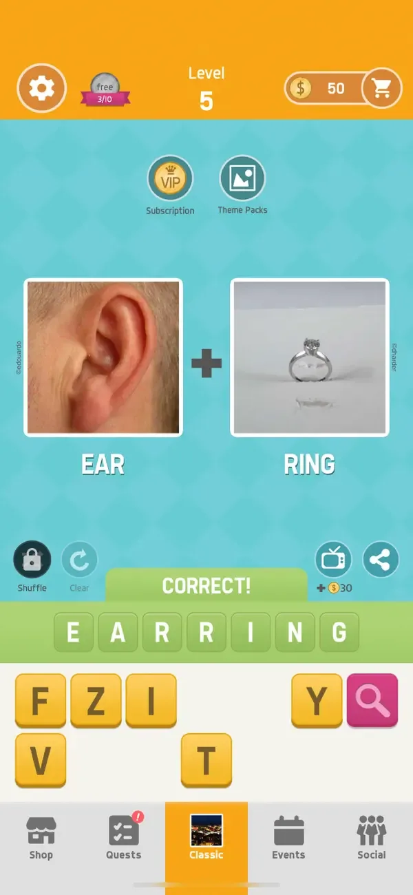 Pictoword: Словарные викторины screenshot 2