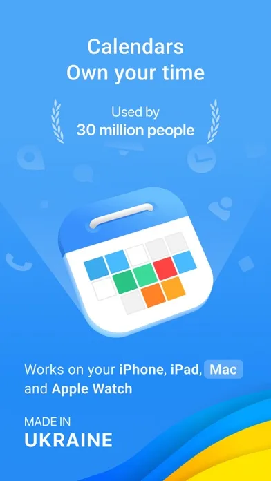Calendar - планер и календарь screenshot 1