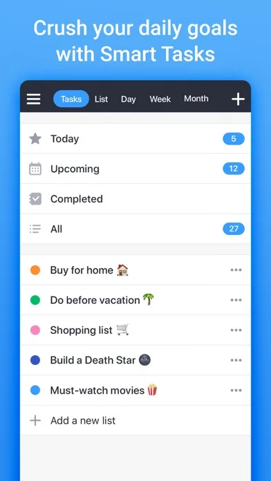Calendar - планер и календарь screenshot 3