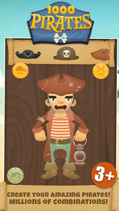 1000 Piratas Juegos para Niños screenshot 1
