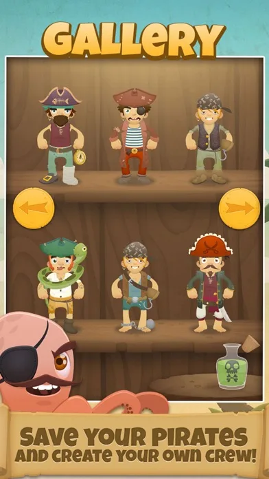 1000 Piratas Juegos para Niños screenshot 2