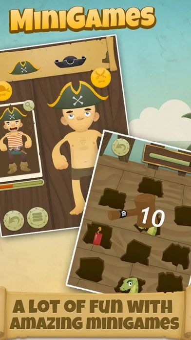 1000 Piratas Juegos para Niños screenshot 4