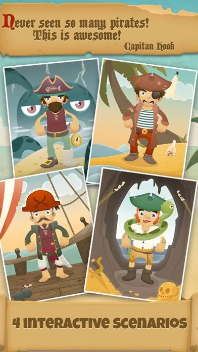 1000 Piratas Juegos para Niños screenshot 5