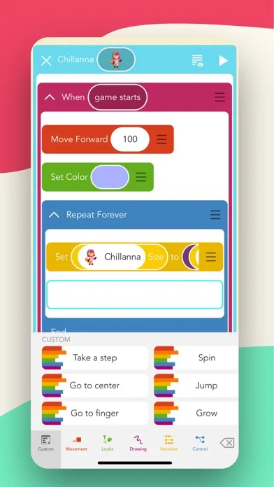 Hopscotch: Codigo & Juegos screenshot 2