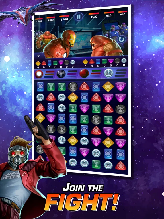 MARVEL Puzzle Quest: Hero RPG screenshot 1