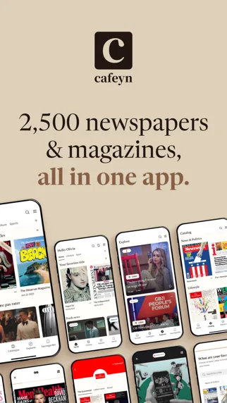 Cafeyn - Journaux & magazines screenshot 1