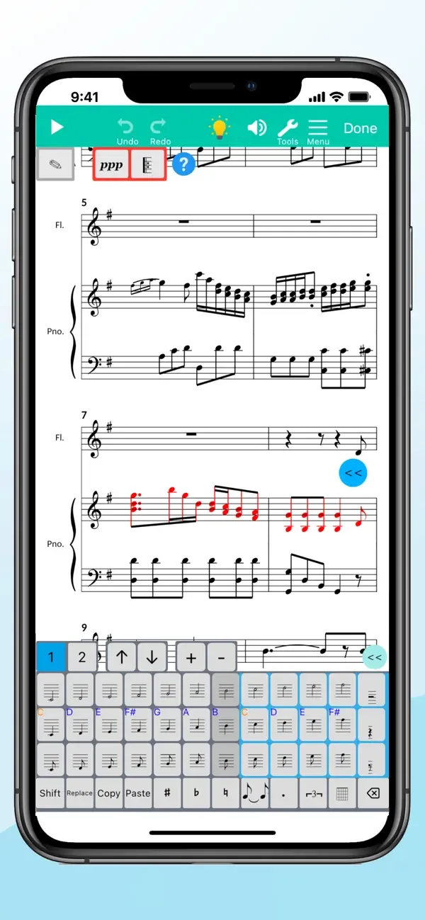 Score Creator: compose music screenshot 1