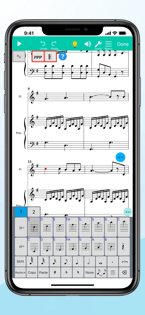 Score Creator: compose music screenshot 2