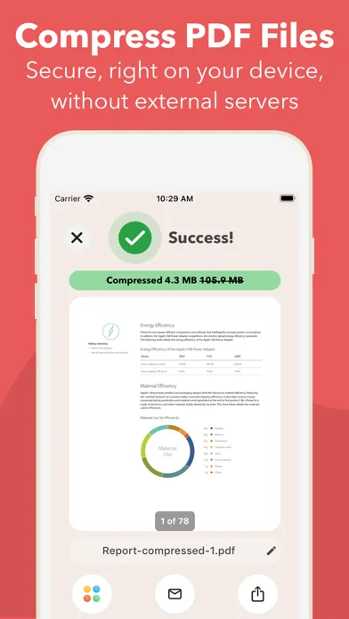 PDF Convertidor de Documentos screenshot 2