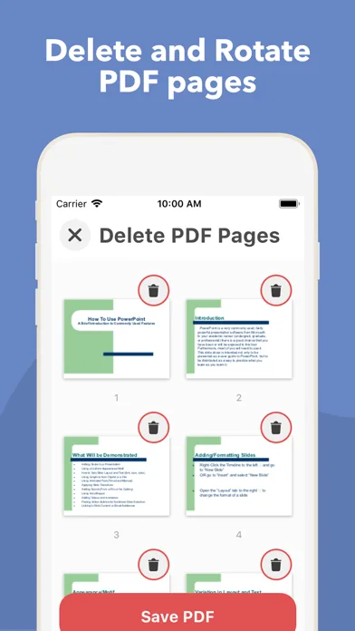 PDF Convertidor de Documentos screenshot 5