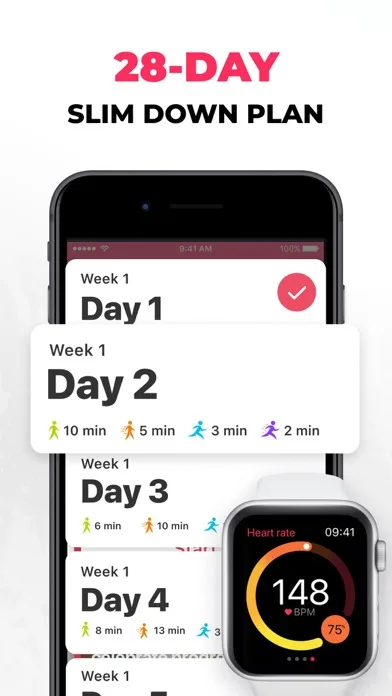 Бiг для схуднення від Slimkit screenshot 2